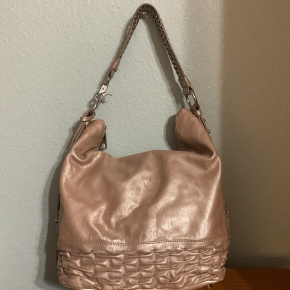 Bagley Mariska Handbags - Bagley Marika, champagne, iridescent shoulder bag